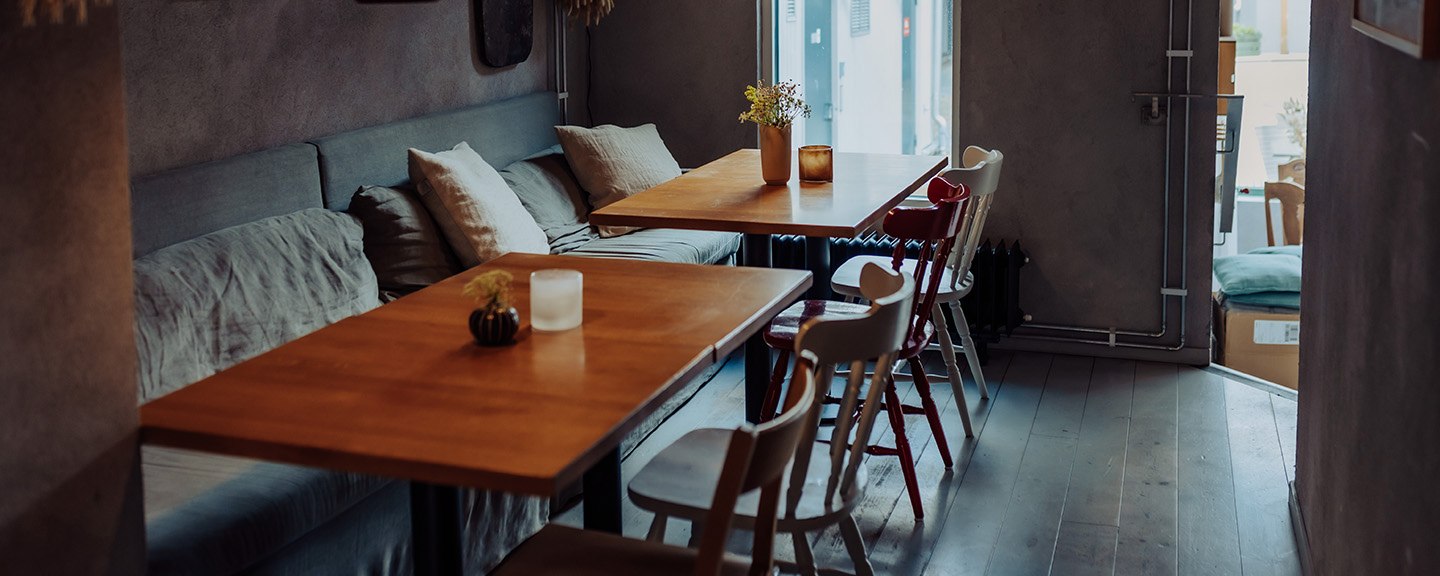 Inomhusmiljö på Kai Matsbar och Brunch