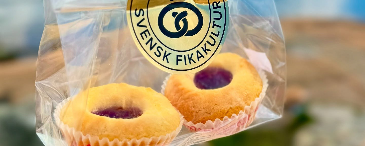Påse med hallongrottor